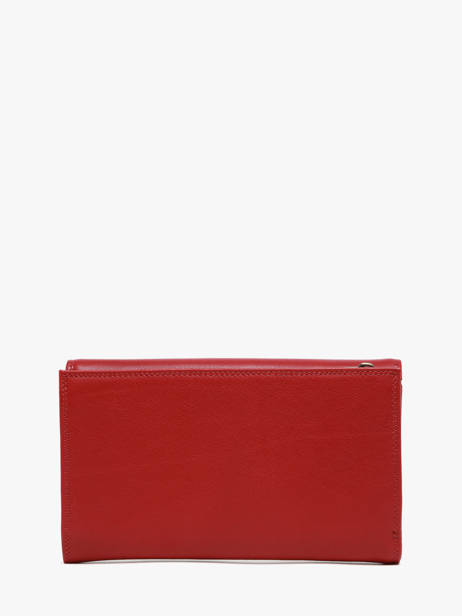 Portemonnee Leder Katana Rood marina 753080 ander zicht 3
